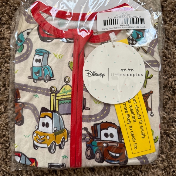 Cars Radiator Springs Little Sleepies Zippy - Picture 1 of 2